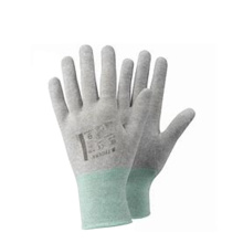 LN-1588003 Grey Carbon Glove ESD Working Glove With Printing